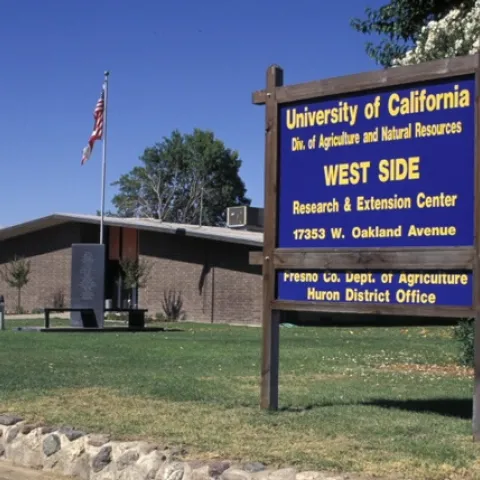 The UC West Side Research and Extension Center in Five Points the site of conservation agriculture research.
