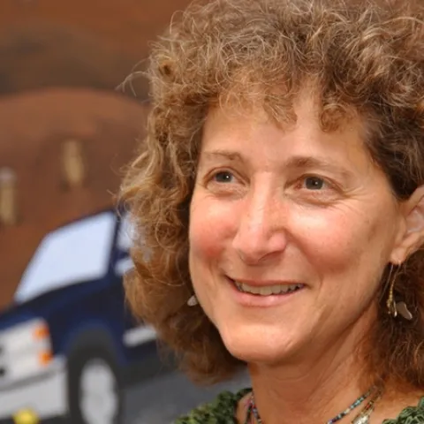 UC Davis entomologist Diane Ullman is a key organizer of the two conferences focusing on insect-vectored pathogens. (Photo by Kathy Keatley Garvey)