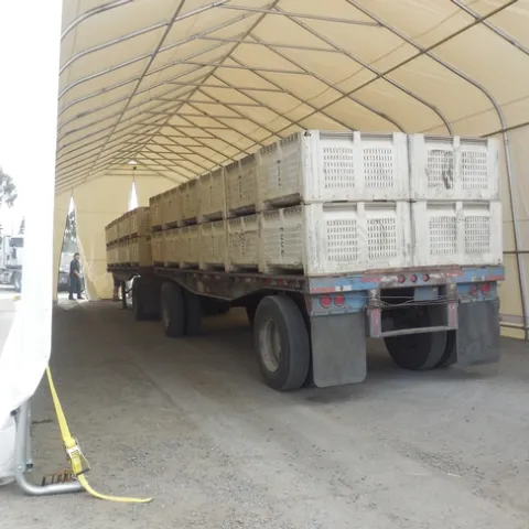 Preparing to seal up the citrus crates
