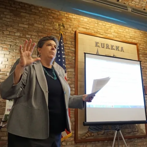 Glenda Humiston, vice president of UC Agriculture and Natural Resources, said research is a fundamental component of the fight against damaging invasive species.