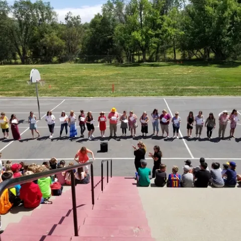 Preparing to "step it up."