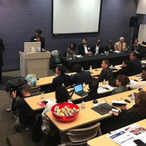 Representatives from North, Central and South America met in Florida for the 8th Americas Competitiveness Exchange on Innovation and Entrepreneurship in December 2017.