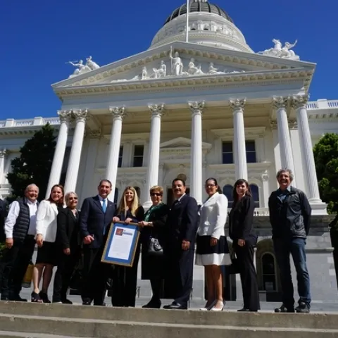 4H proclamation group at Capitol