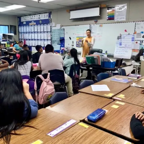 Teaching Youth Lessons.