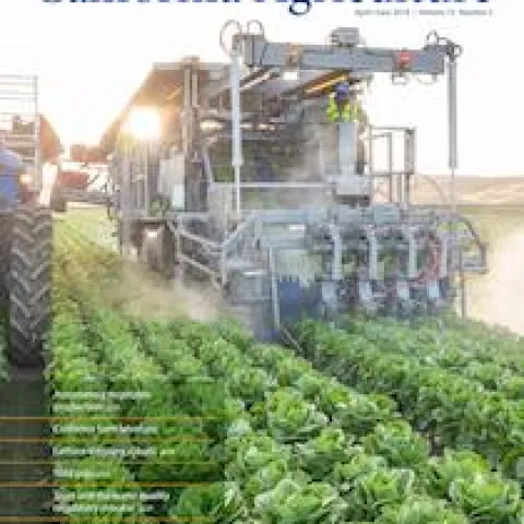 California Agriculture magazine cover