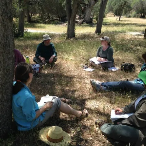 The California Naturalist training involves both classroom and field sessions.