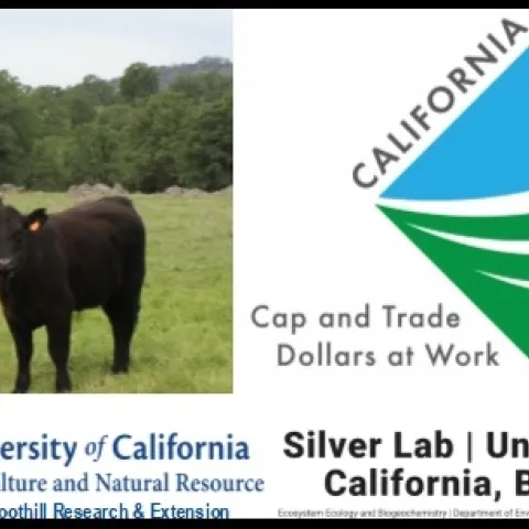 The Silver Lab at UC Berkeley presents Rangeland Compost Presentation at SFREC with support from the 2017 Healthy Soils Demonstration Project and funded by Greenhouse Gas Reduction Funds & part of the California Climate Investments