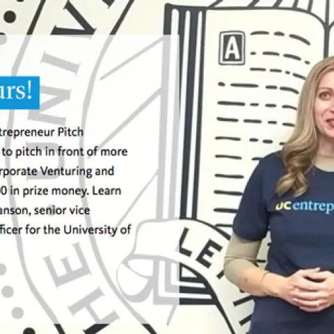 entrepreneur pitch session