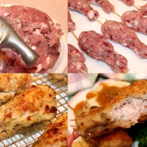 city chicken mock chicken mold -3abcd