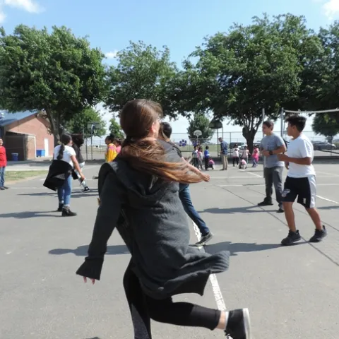 Playing Rainbow Tag