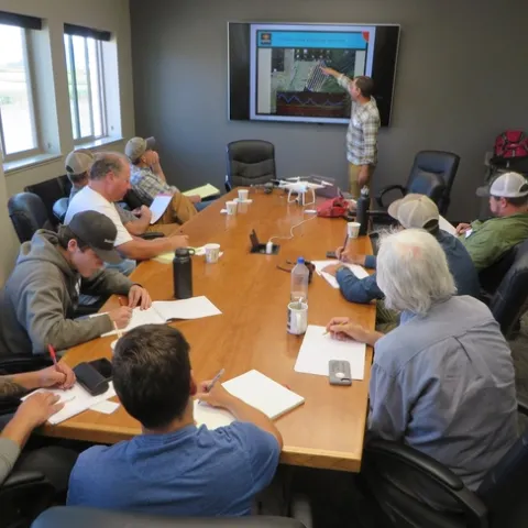 Bookwork before drone flying