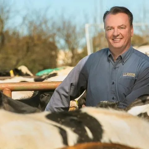 UCCE animal science specialist Frank Mitloehner. (Photo: UC Davis)