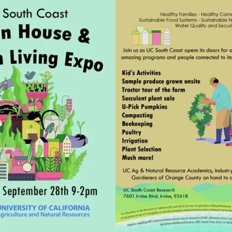 Urban Living Education Expo Flyer Sept. 28 9am to 2pm