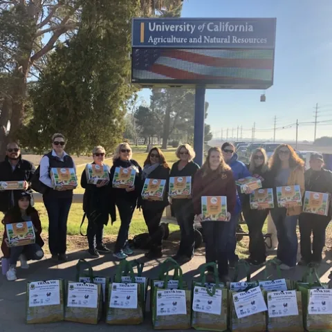Local Imperial Valley Teachers at IV Ag Tours for Teachers event