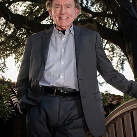 Former dean Gordon Rausser has gifted $50 million to Berkeley’s College of Natural Resources, the largest amount ever received by the college. (UC Berkeley photo by Keegan Houser)