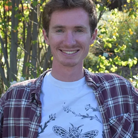 Garrett Keating, recipient of Department Citation from the UC Davis Department of Entomology and Nematology for outstanding work.