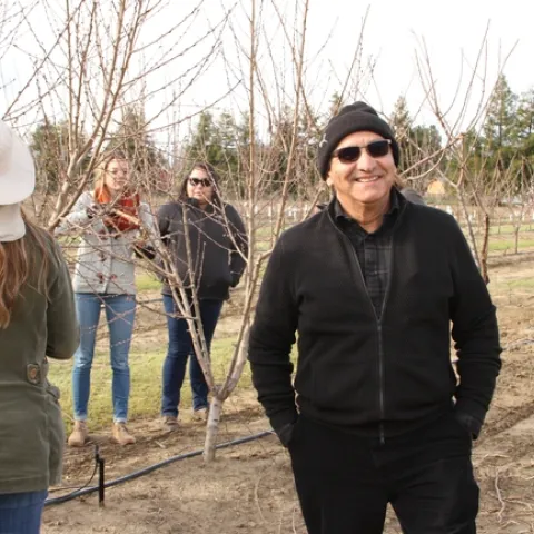 Carlos Crisosto on right