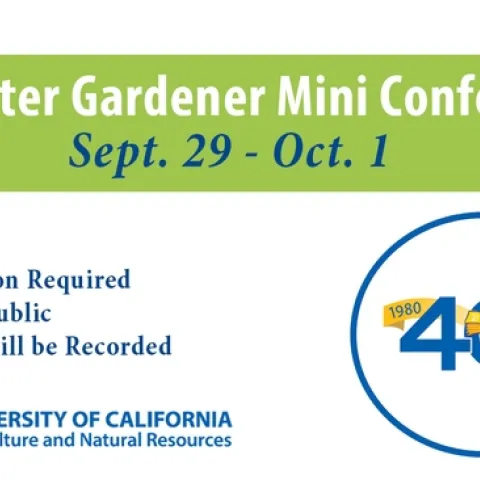 UC Master Gardener Conference