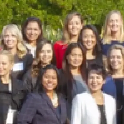 Vanity Campbell and Mary Ciricillo were among the UC Women's Initiative for Professional Development participants in 2018.