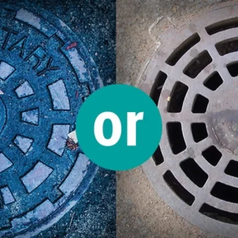 Storm Drain and Sewer Drain - learn the difference