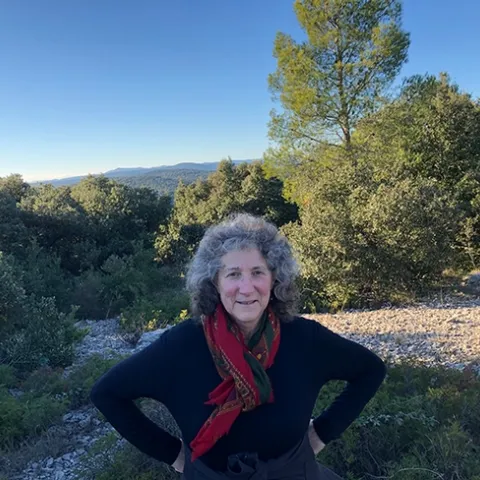 Professor Diane Ullman of UC Davis Department of Entomology and Nematology when she was doing research in France.