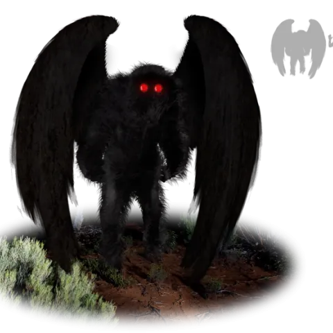 A question about the paranormal figure Mothman drew interest at the Entomology Games, hosted by the Entomological Society of America. (Illustration by Tim Bertelink, Wikipedia)