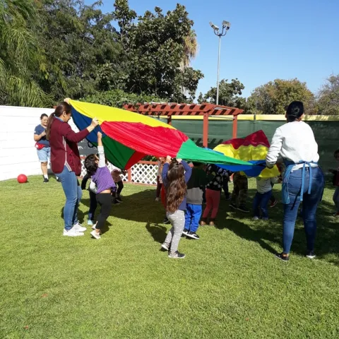 CAPSLO educators engaging young children in CATCH ECE activities