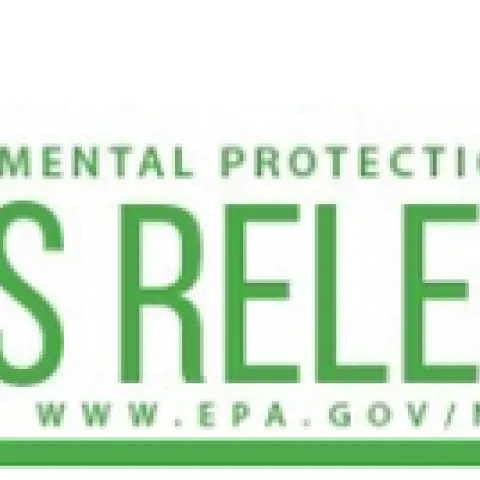 Logo and header for US EPA news release