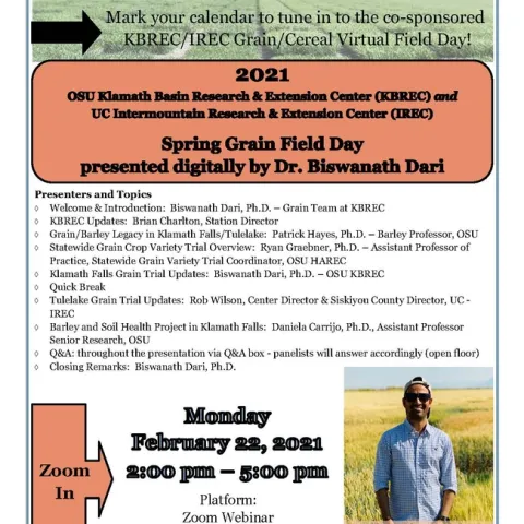 2021 Virtual Spring Grain Field Day