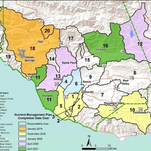 Nitrogen managmenmt areas ventura