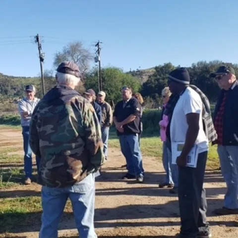 Healthy Soils Demonstration Project field day in Bonsall, CA