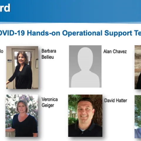 COVID-19 Hands-on Operational Support Team