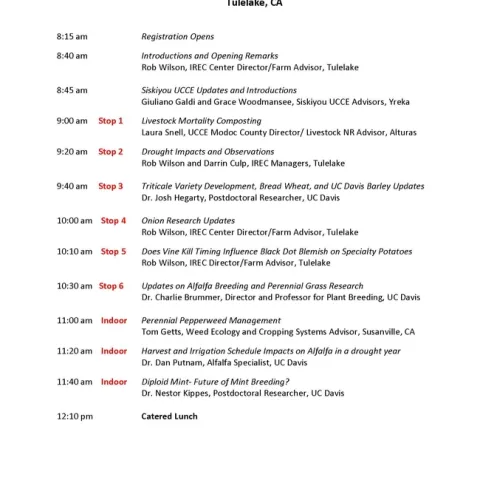 2021 IREC Field Day Agenda Final