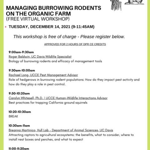 Managing Burrowing Rodents