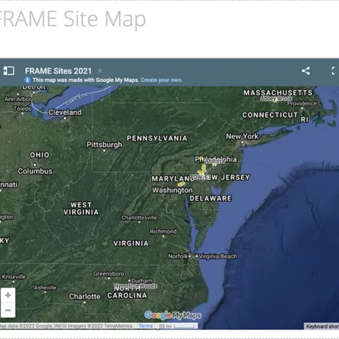 The FRAME (FoRests Among Managed Ecosystems) program will be featured at the UC Davis Department of Entomology and Nematology seminar on Feb. 9. This is a screen shot from the FRAME website.