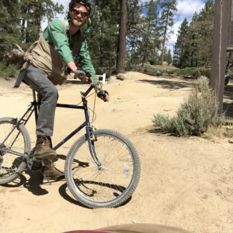 Reed Kenny, doctoral student in the Dan Potter lab.