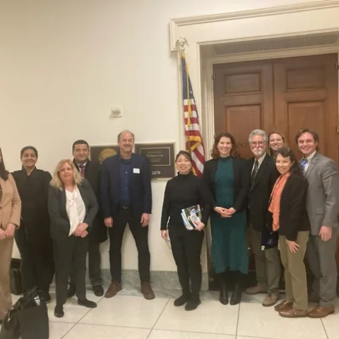 Adriana Bankston UC DC Government Relations, Karmjot Randhawa County Director Fresno, Madera, Kings and Tulare, Kamal Lyon UC DC Government Relations, Ismael Herrara CARET representative, CA Forward, Dean David Ackerly UCB, Erika Ninoyu, Sr Legislative Assistant Barbara Lee's staff, Gina Banks Daly Government Relations, UCB, Mike Mellano CARET representative, Cut Flower Grower, Missy Gable Master Gardener Program Director, Deanne Meyer, Brandon Minto Government Relations, UCD.
