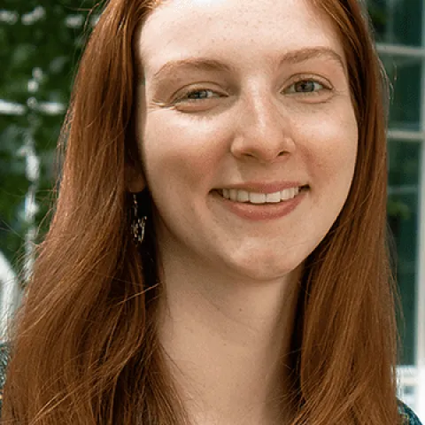 Jenna Schafer, winner of the SEM category, Lang Prize. (Photo courtesy of UC Davis Library)