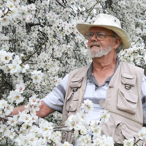 The late Robbin Thorp of the Department of Entomology and Nematology "epitomizes how emeriti contribute to UC Davis," according to the video tribute celebrating emeriti faculty. (Photo by Kathy Keatley Garvey)