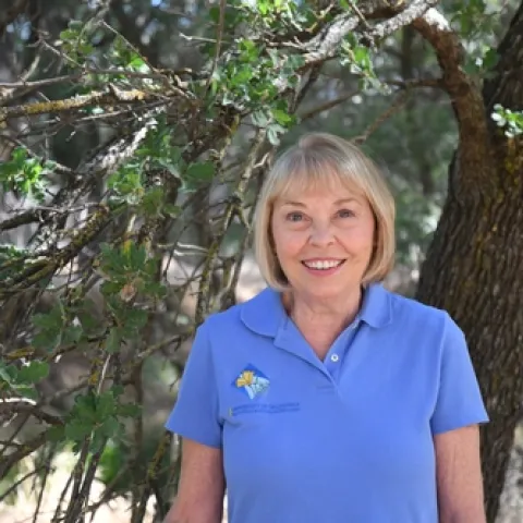 Sandi (head shot) in MG shirt