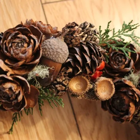Wreath by Heidi close up