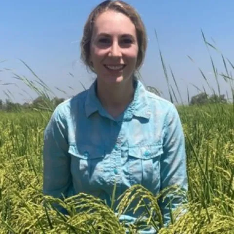 Sarah Marsh, UC Cooperative Extension Rice Farming Systems Advisor serving Colusa and Yolo counties