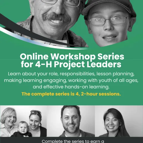 flyer for Project Leader Workshop series
