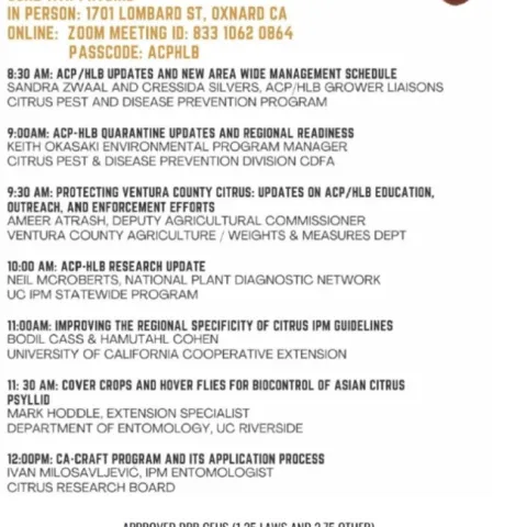 ACP grower meeting june 2024