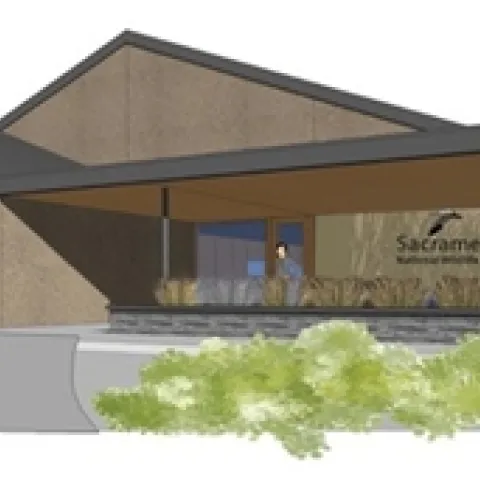 Sacramento National Wildlife Refuge Complex Visitor Center. Photo credited to US. Fish & Wildlife Service