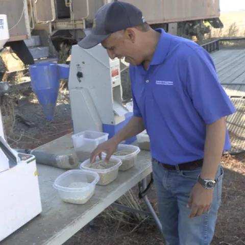 Luis Espino, UC ANR advisor, always committed to the future of sustainable agriculture in California.
