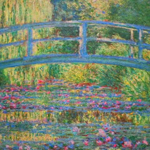 Monet painting