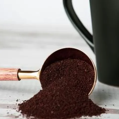 coffee grounds