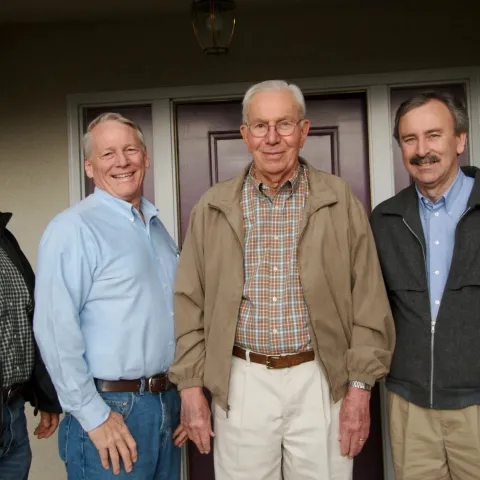 From left, Stephen Vasquez, George Leavitt, Fred Jensen and Larry Bettiga