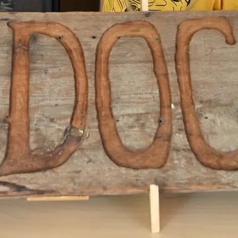 Bug Doctor sign. (Photo by Kathy Keatley Garvey)